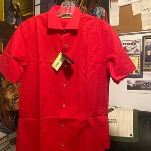 Murano Slim Fit performance Shirt Sz M